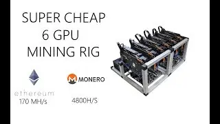 Super cheap GPU mining rig! April 2018