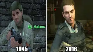 EVOLUTION Of Makarov Bloodline - Then And Now in Call Of Duty History! (World War To Modern Warfare)