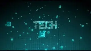 sci-fi Logo intro animation using after effects