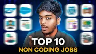 10 Non Coding IT Jobs in 2024🚀 | Any degree eligible😱 | Non Coding Software job Tamil