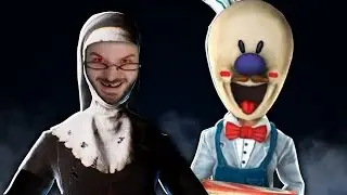 O SORVETEIRO DE ICE SCREAM FINALMENTE APARECEU?! - Evil Nun 2