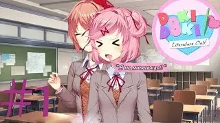 Doki Doki Literature Club #1 Вступление в клуб, Угарная озвучка.