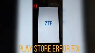 Play Store Error Fix