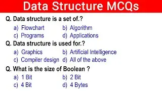 Data Structure and Algorithms MCQs | Part- 2