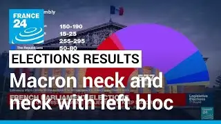 French legislative elections: Macron party neck and neck with left-wing bloc • FRANCE 24 English