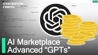 App Store from OpenAI?  Part 2 - Let's build an ADVANCED GPT with API actions | Unscripted Coding