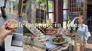 cafe hopping in korea ☀️ the prettiest coffee & brunch spots | KOREA VLOG [ENG/한글]