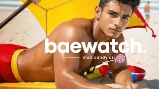 Sun, Surf, & Style: Lifeguard Showcase [ Ai Men Art Fashion Lookbook ]