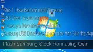 How to Samsung Galaxy S4 Mini GT I9195 Firmware Update (Fix ROM)