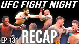 UFCFN: Dolidze vs. Imavov FIGHT CARD RECAP