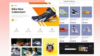 A Complete Responsive E-commerce Website Template using HTML/CSS/JS/BOOTSTRAP - step by step