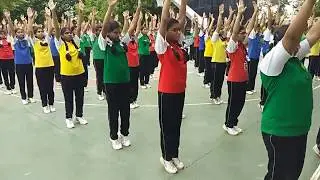 Standing Mass Drill of Class- X (Health and Physical Education)