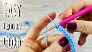 КАК БЫСТРО И ПРОСТО СВЯЗАТЬ ШНУР КРЮЧКОМ 😱 НА 3/4/5 ПЕТЛЯХ!