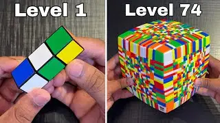 Rubik’s Cubes: Level 1 to 100 🤯