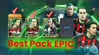 Best pack Epic Opening Double Booster AC MILAN in efootball 2025