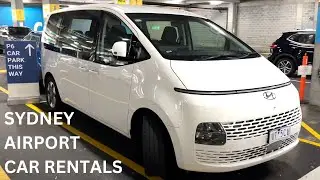 Sydney Australia International Airport - Car Rental Selection