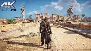 Stealth and Combat : Assassins Creed Origins Ultra Realistic Graphics UHD [ 4K 120FPS ]Gameplay