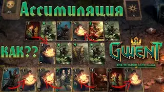 Gwent │Гвинт. Нильфгаард Ассимиляция 11.8 (обзор, игры, монтаж)