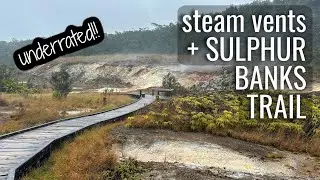 UNDERRATED MUST DO in Volcanoes NP: Steam vents & the Sulphur Banks trail | Big Island Hawaii