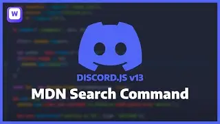 Discord JS v13 - MDN Search Command