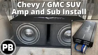 2007 - 2014 Chevy / GMC Amp and Sub Install | Tahoe, Suburban, Yukon