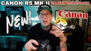 R5 Mark II - First look Unboxing