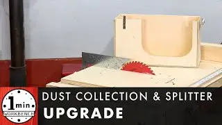 MicroShop Dust Collection and Board Splitter Upgrade