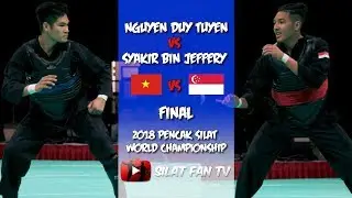 NGUYEN DUY TUYEN V SYAKIR BIN JEFFERY | VIETNAM V SINGAPORE | 2018 PENCAK SILAT WORLD CHAMPIONHIPS