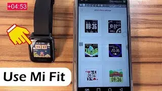 How to Install Amazfit Bip Custom Watch Face Using Mi Fit App