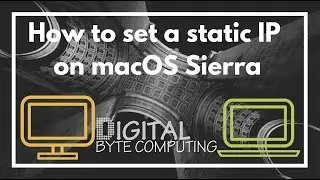 How to set a static IP on Mac running macOS Sierra