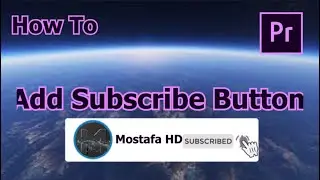 How to add subscribe button in your videos | premiere pro tutorial