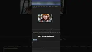 How to Downscale 4k Footage to 1080p i#adobepremierepro #videoediting