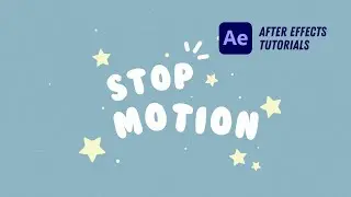 Stop Motion Effect - After Effects Tutorial #7