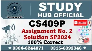 CS409P Assignment 2 Solution Spring 2024, CS409P Assignment 2 solution 2024, CS409P assig 2 solution