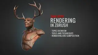 Rendering in ZBrush (Full Tutorial at BadKing.com.au)