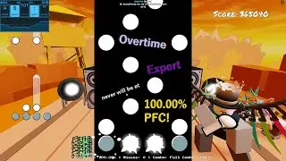 Roblox Funky Friday // Overtime (Expert) 100.00% PFC Perfect Combo!! | Silicosis