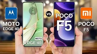 Motorola Edge 40 Vs Poco F5 - Full Comparison ⚡#motorolaedge40vspocof5