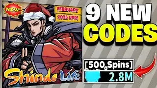 ✨🎁FEB UPD!!!🎁✨SHINDO LIFE CODES IN FEBRUARY 2025 | ROBLOX SHINDO LIFE CODES | CODES FOR SHINDO LIFE