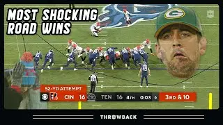 Most SHOCKING Road Wins in NFL History!