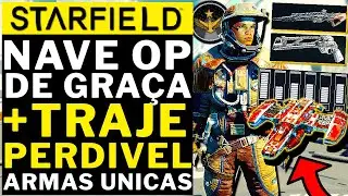 STARFIELD - NAVE MUITO OP DE GRAÇA!!! + TRAJE PERDIVEL!!!! + 2 ARMAS UNICAS!!!!! FACÇÃO FREESTAR!