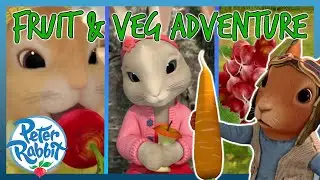 @OfficialPeterRabbit - 🫐🥕🍎 Fruit and Veg Adventures! 🍎🥕🫐 | 1 HOUR | Cartoons for Kids