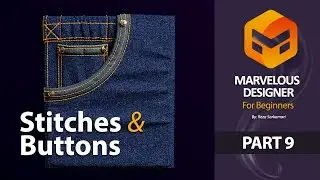 Marvelous Designer: Stitches and Buttons