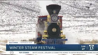 Winter Steam Festival at Golden Spike National Historical Park