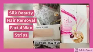 Silk Beauty Hair Removal Facial Wax Strips| Code 32599| Oriflame | Taiba Official