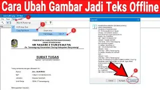 Cara Mengubah Gambar Menjadi Tulisan atau Teks Offline