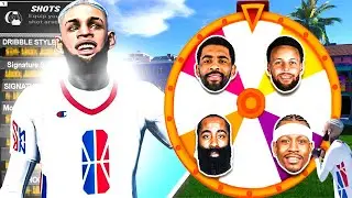 SPIN THE WHEEL OF DRIBBLE MOVES IN NBA 2K24 SEASON 2 (FUNNY)