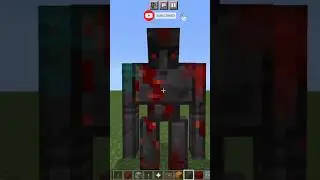 Netherite Golem #minecraft #shorts