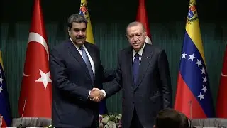 De visita en Turquía, Maduro firmó acuerdos bilaterales y de cooperación con Erdogan