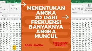 Menentukan Angka 2D Dari Frekuensi Banyaknya Angka Muncul