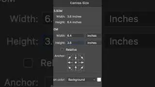 How To Change Canvas Size In Photoshop! EASY! 15 Seconds! #shorts #photoshop #adobe #howto